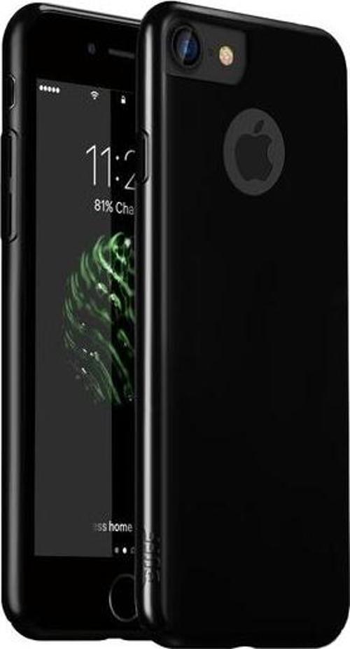 iPhone 7 ile Uyumlu Slim Fit Kılıf Jet Black