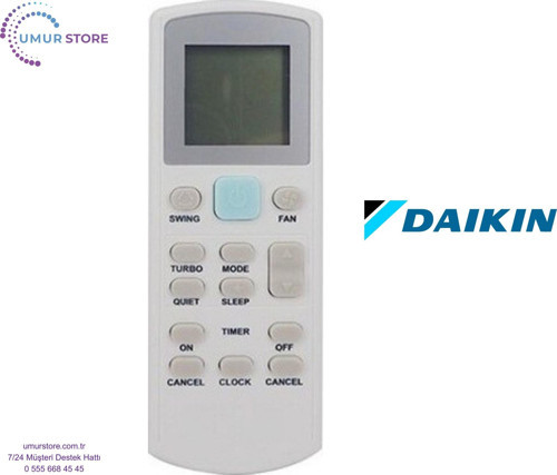 Daikin ATYN25FMV1B Uyumlu Klima Kumandası