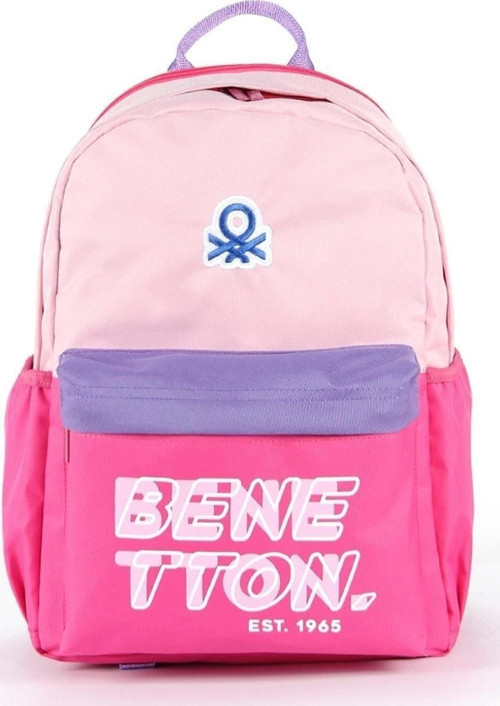 Benetton Okul Çantası Çift Bölmeli Sırt Çantası 03843