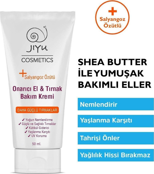 E Vitamini Ve Shea Yağı Içeren Yoğun Nemlendirici, Onarıcı,yaşlanma Karşıtı El Bakım Kremi 50 Ml.