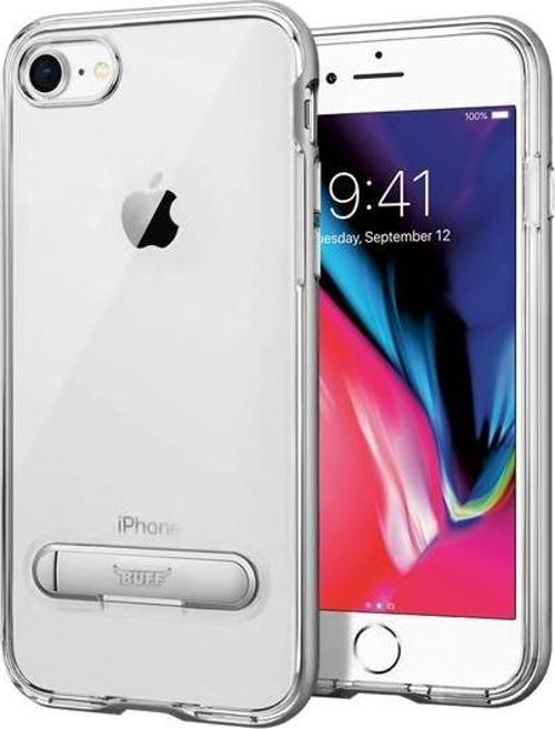 iPhone 8/7 ile Uyumlu Air Bumper Kılıf Silver