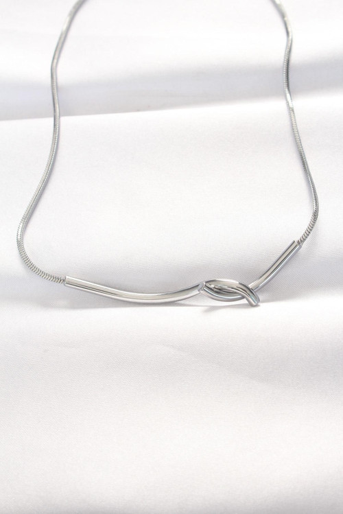 316L Çelik Silver Renk Kolye