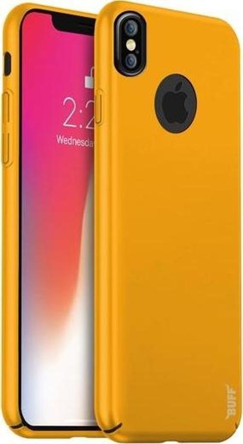 iPhone X ile Uyumlu Slim Fit Kılıf Yellow