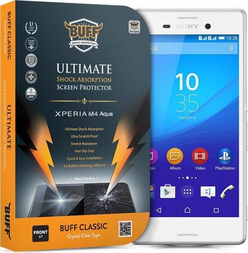 Xperia M4 Aqua ile Uyumlu Darbe Emici Film