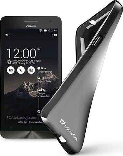 Zenfone 6 ile Uyumlu Kılıf Shape Silikon Siyah SHAPECPHASUSZEN6K