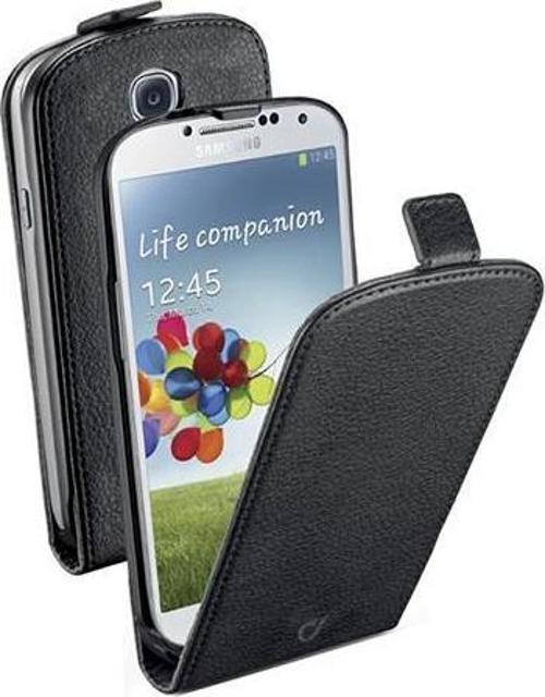 Galaxy S4 ile Uyumlu Flap Essential Deri Kılıf Siyah FLAPESSGALAXYS4BK