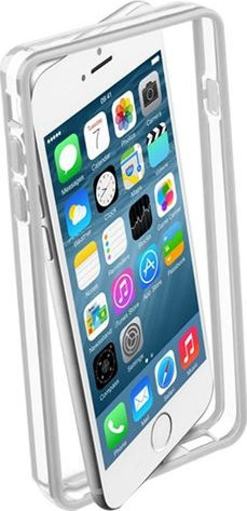 iPhone 6/6S ile Uyumlu Bumper Kılıf Beyaz BUMPERIPH647W