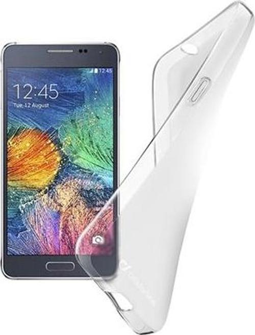 Galaxy A7 2015 ile Uyumlu Shape Şeffaf Mat Silikon Kılıf