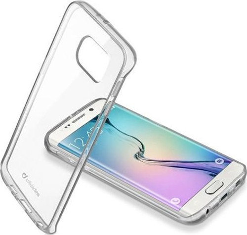 Galaxy S6 Edge ile Uyumlu ClearDuo Şeffaf Sert Kılıf
