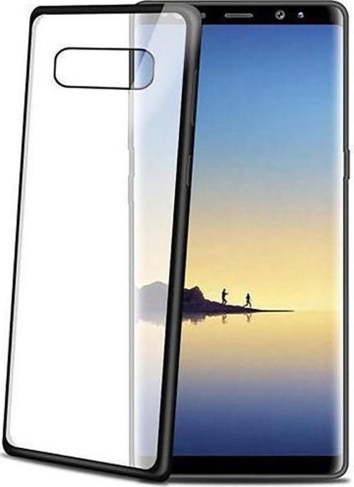 Laser Galaxy Note 8 ile Uyumlu Kılıf Siyah