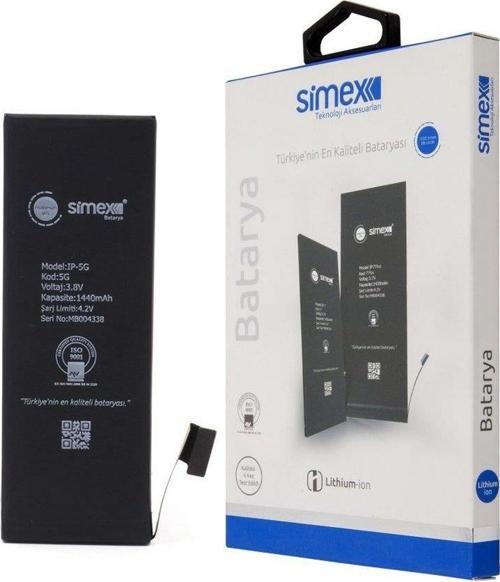 iPhone 5G ile Uyumlu SBT-01 Batarya