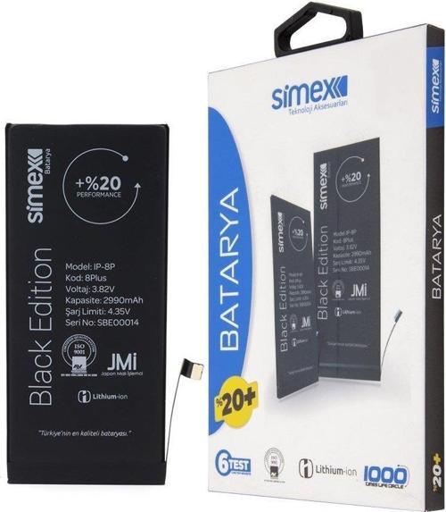 iPhone 8 Plus ile Uyumlu Performance SBT-02 Batarya