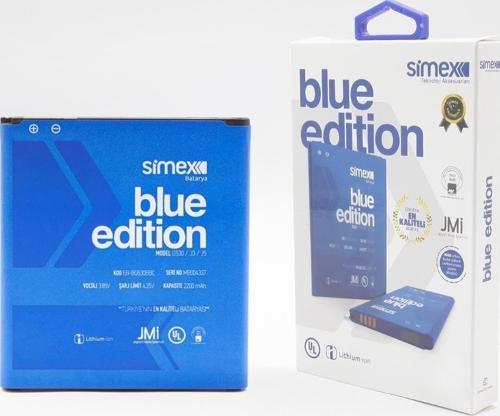 G530/J3/J5 Galaxy Grand Prime ile Uyumlu SBT-03 EB-BG530BBC Batarya Blue Edition