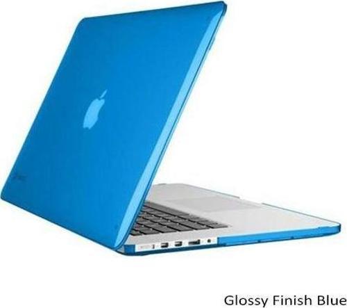 SmartShell Macbook Pro Retina 15" ile Uyumlu Koruma Kılıf Glossy Finish Blue