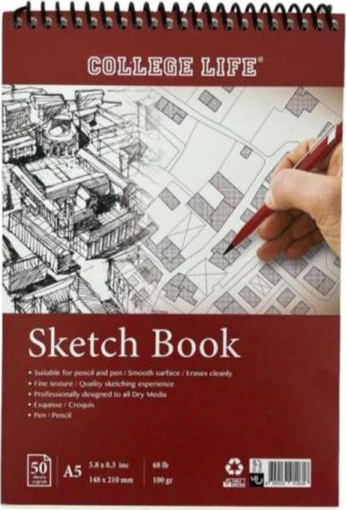 A5 Eskiz Defteri 50 Yaprak