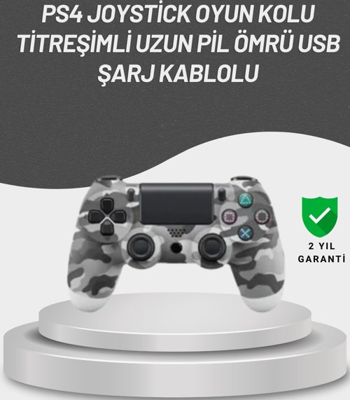 LED Işıklı Oyun Kolu – Durum Göstergeli Şık Tasarım