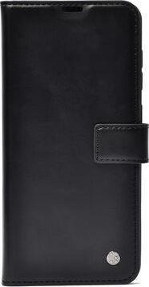 iPhone 5 ile Uyumlu Kar Deluxe Kapaklı Kılıf Siyah