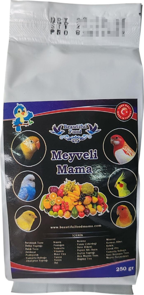 Mama 250 gr Meyveli Kuş Maması