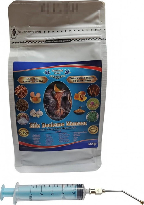 Yavru Elle Besleme Maması 200 gr +Aparat