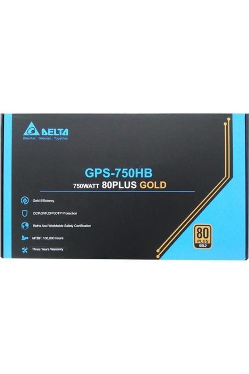 Delta GPS-750HB 750W 80+ Uyumlu Gold Tam Modüler Güç Kaynağı