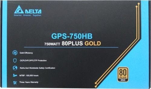 Delta GPS-750HB 750W 80+ Uyumlu Gold Tam Modüler Güç Kaynağı