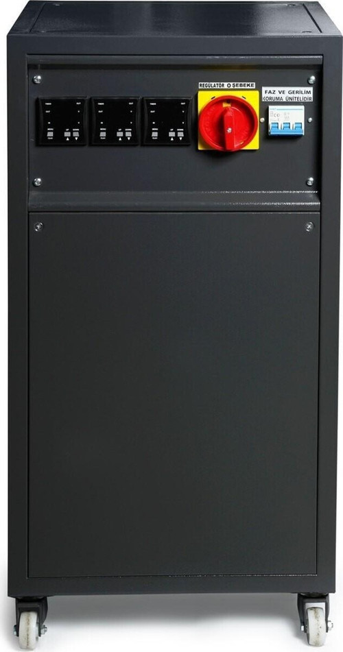 10,5 Kva Trifaze Servo Kontrollü Tam Otomatik Voltaj Regülatörü 3f/3f 160/250 V