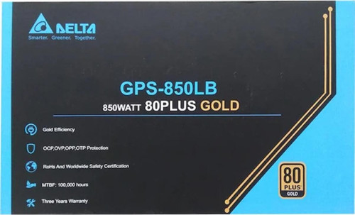Delta GPS-850 LB 850 W 80 + Gold Tam Modüler Güç Kaynağı