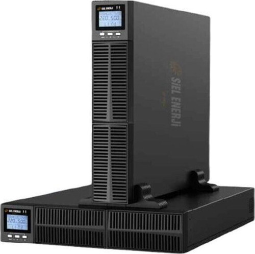 Srt 11 Model 3 Kva Rack Tower Online Ups 6*7 Ah Akü 5/15 Dakika Kesintisiz Güç Kaynağı