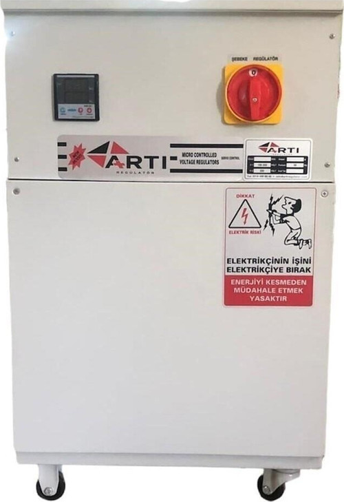 20 Kva Monofaze Servo Kontrollü Voltaj Regülatörü (160-250v)