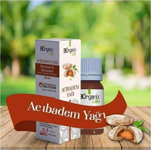 Bıorganix Life Acı Badem Yağı 20ml