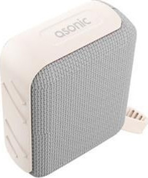 AS-03 Bej USB-TF-TWS-Bluetooth Destekli 5W 1200mAh Type-C Speaker