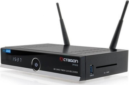 SF8008 4K UHD E2 DVB-S2X Twin Receiver