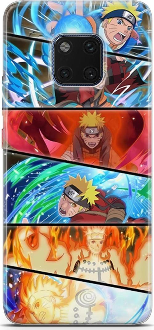 Huawei Mate 20 Pro için Anime 18 Koruma Naturo Anime