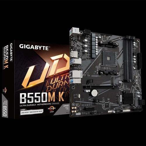 B550M K DDR4 4733MHz(OC) HDMI M.2 DP mATX AM4
