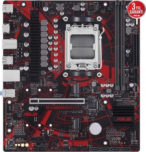 EX-B650M-V7 Amd Soket Am5 Ddr5 8000MHZ Micro-Atx Anakart