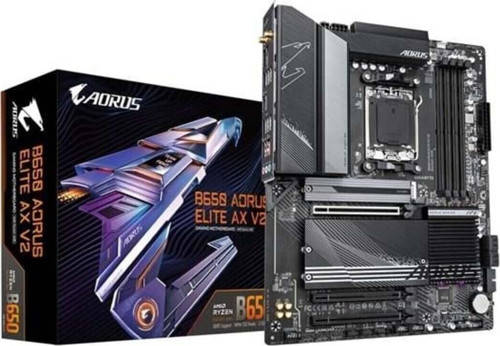 B650 AORUS ELITE AX v2 WIFI6E DDR5 HDMI-DP PCIE 4.0 AM5 ATX
