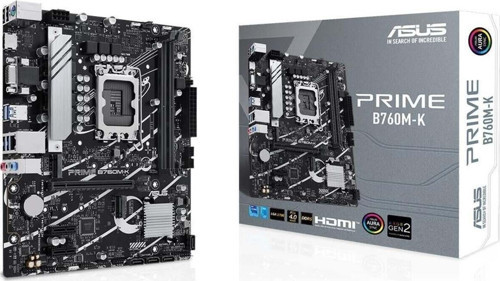 Prime B760m-k D5 Intel B760 Soket 1700 Ddr5 8000(OC)mhz Matx Gaming (OYUNCU) Anakart