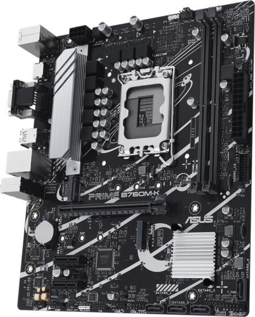PRIME B760M-K DDR5 8000MHZ 1XVGA 1XHDMI 2XM.2 USB 3.2 M(12. / 13. VE 14. NESİL İŞLEMCİ UYUMLU)