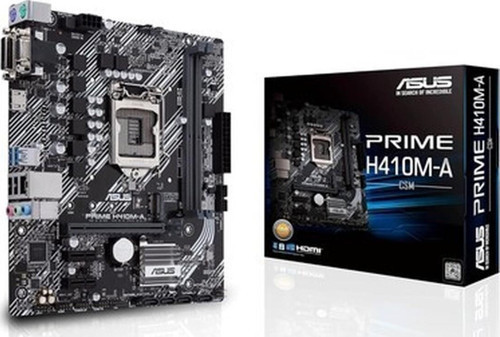 Prime H410M-A/CSM Intel H410 LGA1200 Ddr4 2hdmı Dvı VGA M2 Usb3.2 Matx