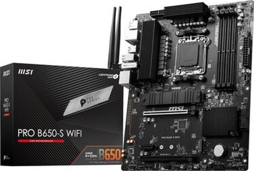 Pro B650-S Wıfı Am5 Ddr5 7200MHZ(OC) HDMI Dp M.2 Usb3.2 2.5g Lan Wı-Fı 6e Atx Anakart