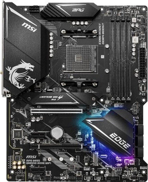 MPG B550 Gaming Edge Wifi AM4 DDR4 5100(OC) HDMI DP M.2 USB3.2 WIFI RGB ATX Anakart