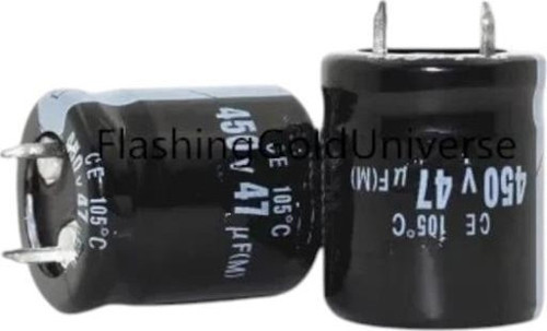 47 Mf 450 Volt Snap Kısa Bacak Kondansatör