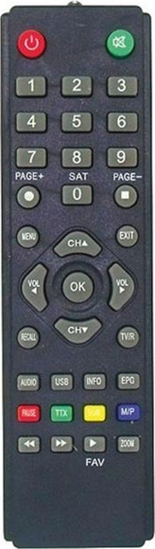 Botech Piko 107 Mini Uydu Alıcı Kumandası