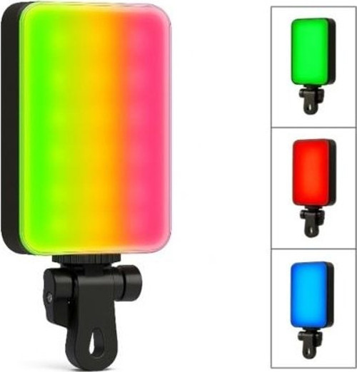 Clip-Fill Taşınabilir Mini Rgb Led Selfie Işığı