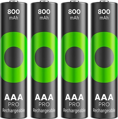 Gp Recyko Pro 800 Mah Ni-Mh 1.2 Volt Aaa İnce Kalem Şarjlı Pil 4Lü Paket