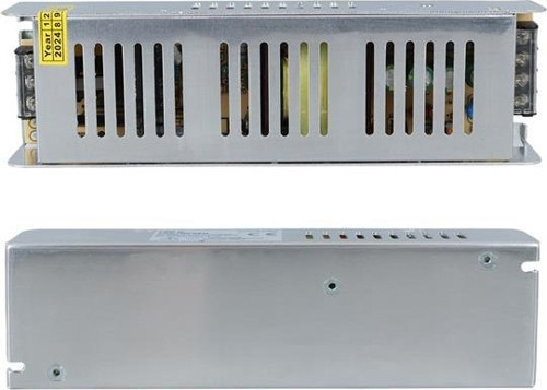 Ledx Aln-M2485S 24 Volt 8.5 Amper Slim Metal Kasa 200X60X40Mm