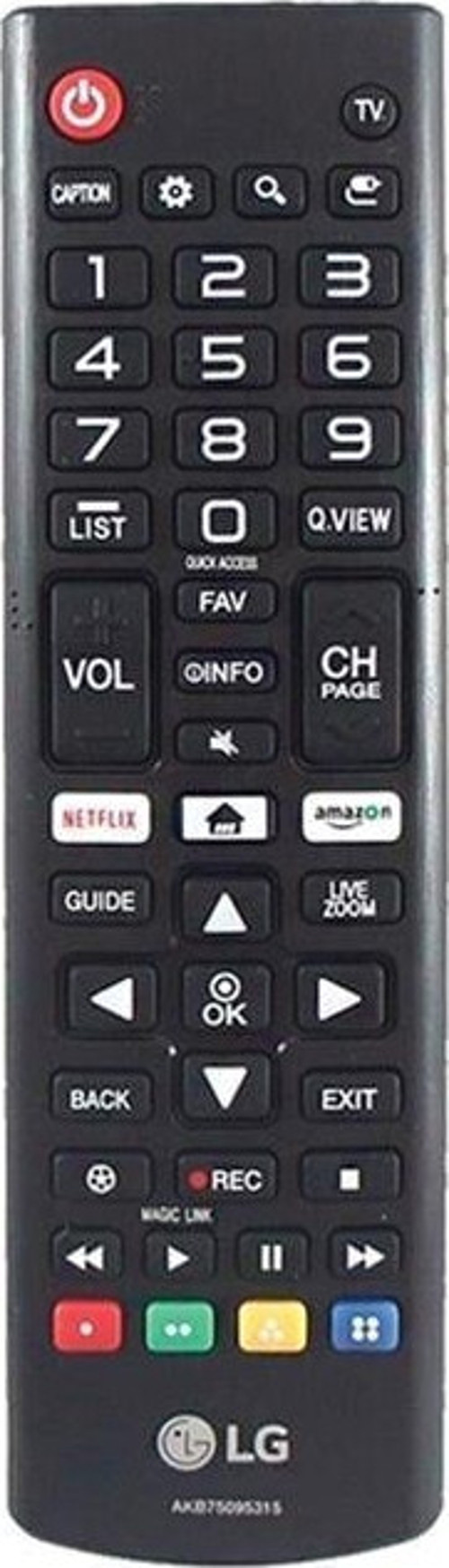 Lg Akb75095315 Amazon-Netflix Universal Lcd Led Tv Kumandası