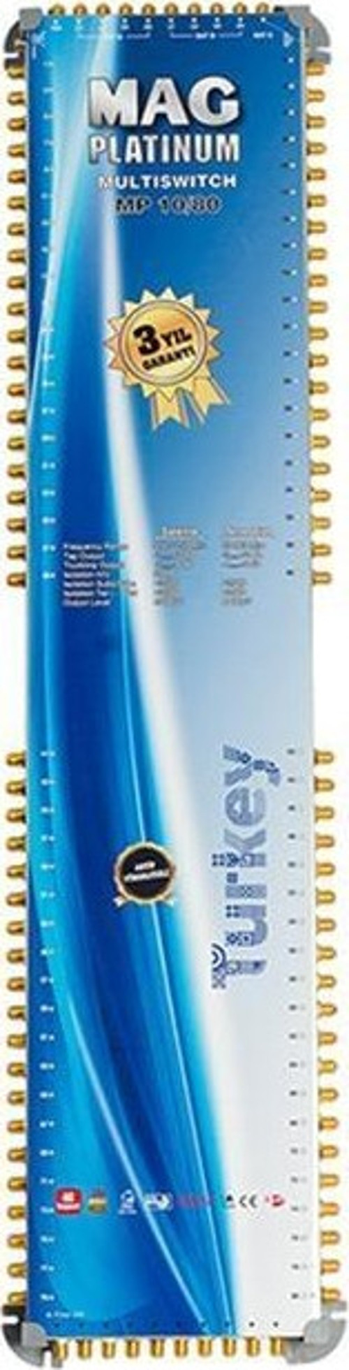 Nacario Mag Platinum 10-80 Kaskatlı Uydu Santrali