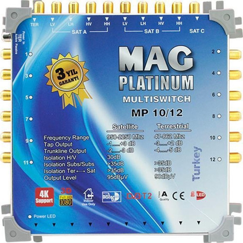 Mag Platinum 10-12 Sonlu Uydu Santrali