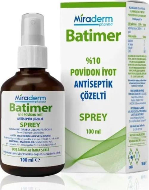 Batimer Antiseptık Çözelti Sprey 100 ml